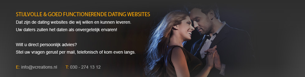 Dating website beginnen? Wij kunnen uw dating website maken!
