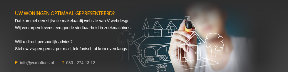Makelaar website? Wij maken makelaar websites!