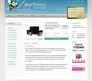 afbeelding 3 project Webshop: Beetronics.nl