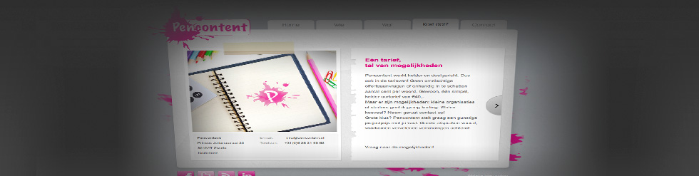 Project: Pencontent.nl