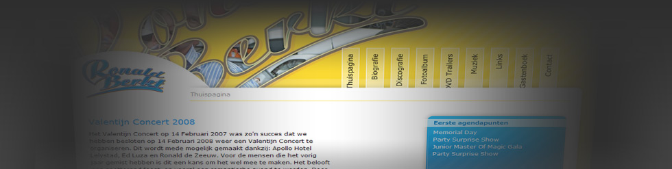Project: Ronald-berkt.nl