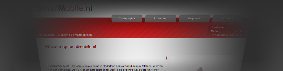 Project: Webwinkel: Smallmobile.nl