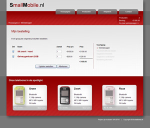 afbeelding 5 project Webwinkel: Smallmobile.nl