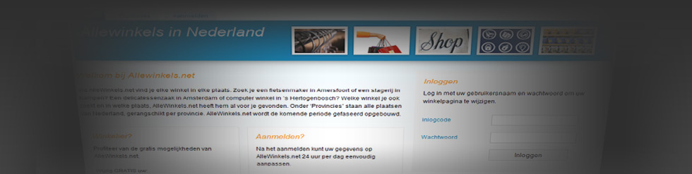 Project: Allewinkels.net