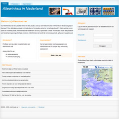 Via AlleWinkels.net vind je elke winkel in elke plaats in Nederland. Welke winkel je ook zoekt en in welke plaats, AlleWinkels.net heeft hem al voor je gevonden.