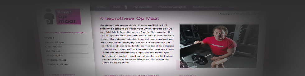 Project: Knieopmaat.nl