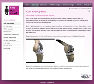 afbeelding 2 project Knieopmaat.nl