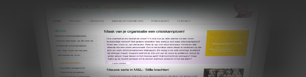 Project: Hansvanderloo.nl