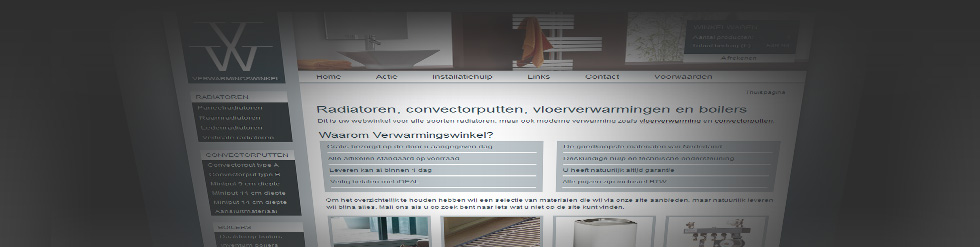 Project: Verwarmingswinkel.nl