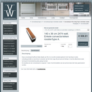 afbeelding 3 project Verwarmingswinkel.nl