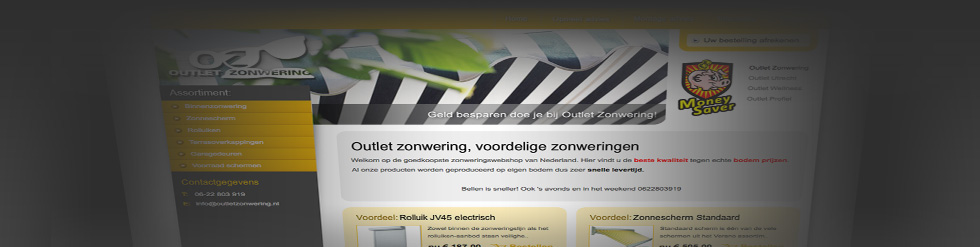 Project: Outletzonwering.nl