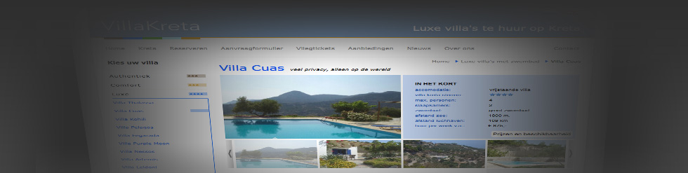 Project: Villakreta.nl