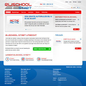 afbeelding 1 project Rijschool-start.nl