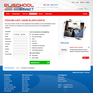 afbeelding 4 project Rijschool-start.nl