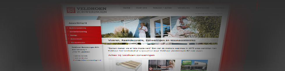 Project: Veldhoenzonweringen.nl