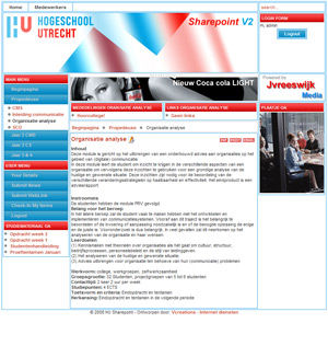 afbeelding 4 project Intranet: sharepoint.hu.nl