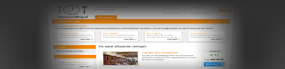 Project: Uitetenveiling.nl