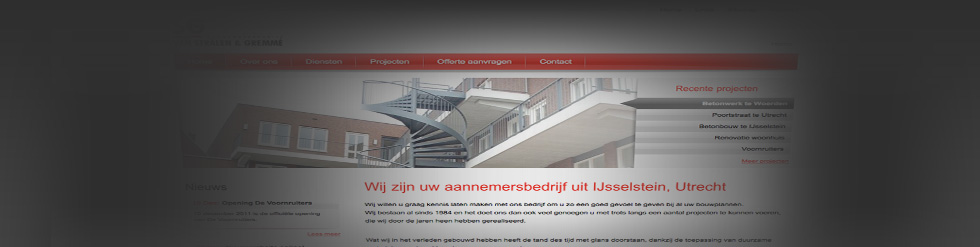 Project: Sg-aannemersbedrijf.nl