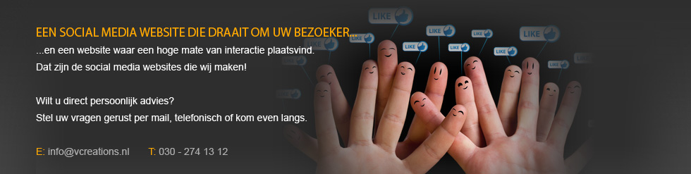 Social media website beginnen? Wij kunnen uw social media website maken!