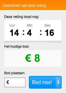 bieden op veiling
