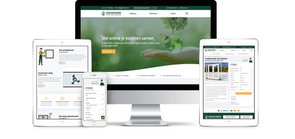 Webshop met product configurator
