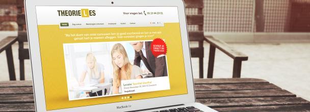 Rijschool website Theorie-Les.nu