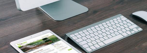 Website voor tuinman