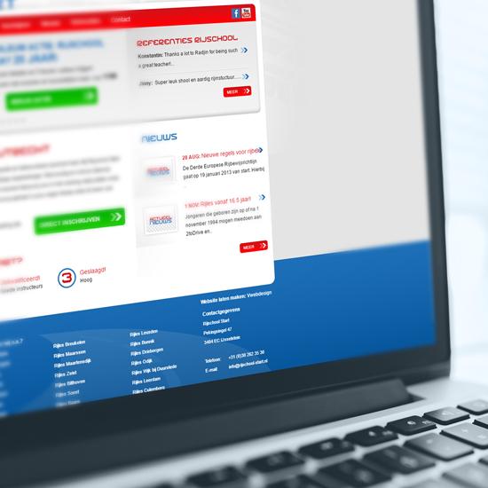 Rijschool website Rijschool-start.nl
