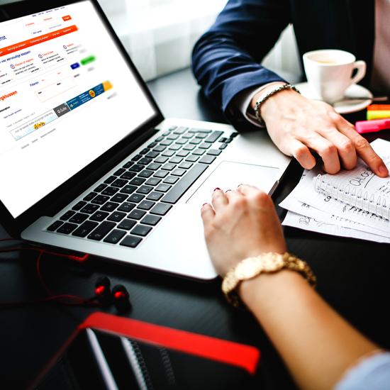 Webapplicatie voor bezorging