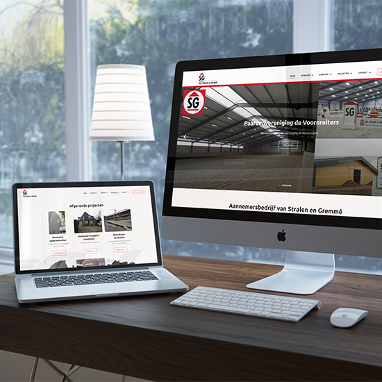Aannemer website SG