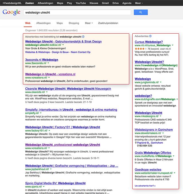 Adwords campagnes opzetten